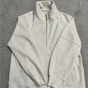 Lululemon Scuba Oversized Funnel-Neck Half Zip long size M/L